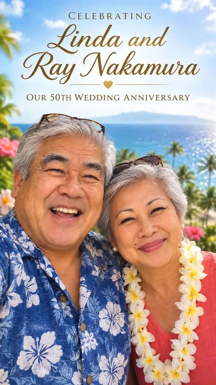 Linda and Ray 50th anniversary sample video cover